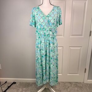 Tommy Bahama Mumbai Medallion Dress Size Large